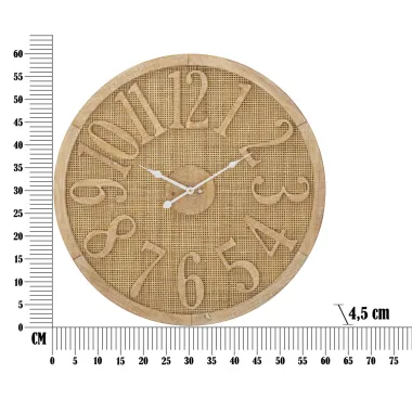 ZEGAR NA ŚCIANĘ BOHO Ø 60X4,5 cm